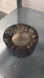 Antiek zilveren schaal met filigraan rand, Ophalen