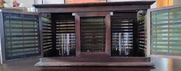 Windlicht houder voor 3 stompkaarsen beschikbaar voor biedingen