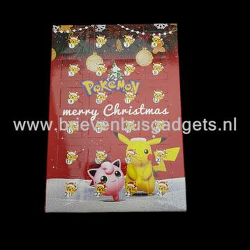 Pokemon Adventskalender met 24 Pokemon Figuurtjes beschikbaar voor biedingen