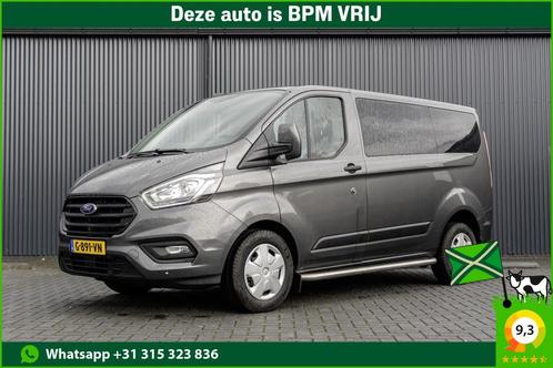 Ford Transit Custom *2.0TDCI 130PK | ZGN. | Automaat | 9-Zit, Auto's, Ford, Bedrijf, Te koop, Transit, ABS, Airbags, Airconditioning