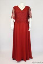 sale rood grote maat avondjurk maat 50 52 54, Kleding | Dames, Gelegenheidskleding, Galajurk, Maat 46/48 (XL) of groter, Nieuw