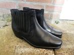 El Alamo heren cowboy laarzen maat 41 boots zwart leer enkel, Verzenden, Zwart, Boots, Zo goed als nieuw