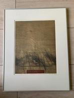 Karl Fred Dahmen Tagebuch 1978 aquatint in lijst gesigneerd, Ophalen of Verzenden