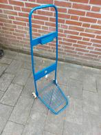 Blauwe boodschappentrolley trolley, Ophalen of Verzenden, Zo goed als nieuw