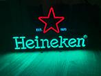 Heineken Neon Hanglamp, Huis en Inrichting, Ophalen, Zo goed als nieuw, Kunststof, Minder dan 50 cm