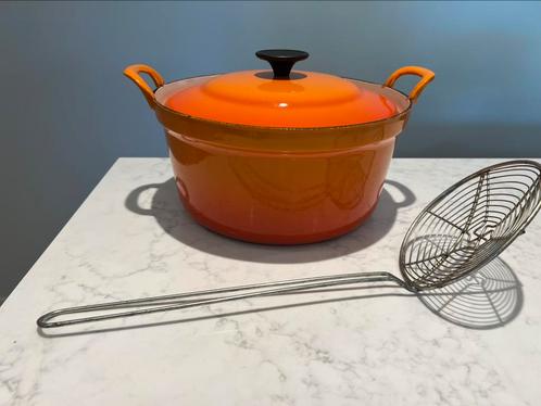 Cousances faitout friture 26 cm Vulcanic als nieuw, Huis en Inrichting, Keuken | Potten en Pannen, Zo goed als nieuw, Overige typen