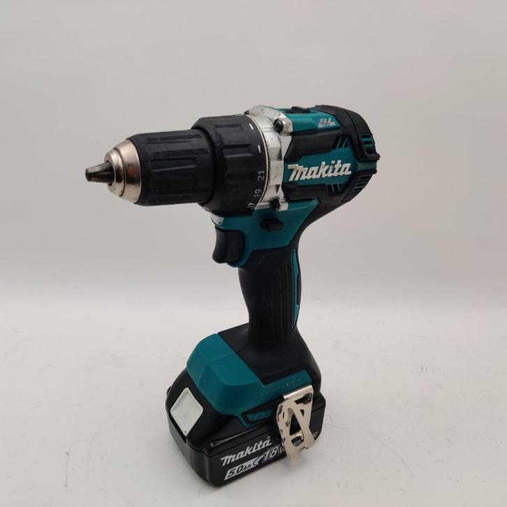 Makita DDF484 Boormachine body + 18v 5.0Ah accu nu €99.99, Doe-het-zelf en Verbouw, Motoren, Zo goed als nieuw, Elektromotor, Ophalen of Verzenden