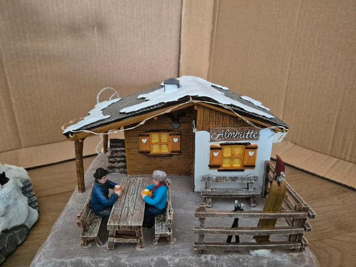 Groot compleet kerstdorp te koop (2), Diversen, Kerst, Zo goed als nieuw, Ophalen