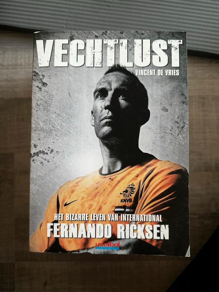 Biografie Fernando Ricksen - Vechtlust, Boeken, Biografieën, Gelezen, Sport, Ophalen of Verzenden