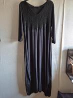 Maxidress zwart met kant ballonrok Cincine 2 42/48, Zwart, Maat 42/44 (L), Ophalen of Verzenden, Zo goed als nieuw