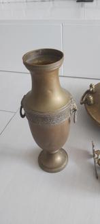 Oude koperen vaas. Hoogte 38 cm., Antiek en Kunst, Antiek | Vazen, Ophalen