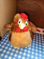 Leuke bruine kip knuffel 20 cm groot, Ophalen of Verzenden