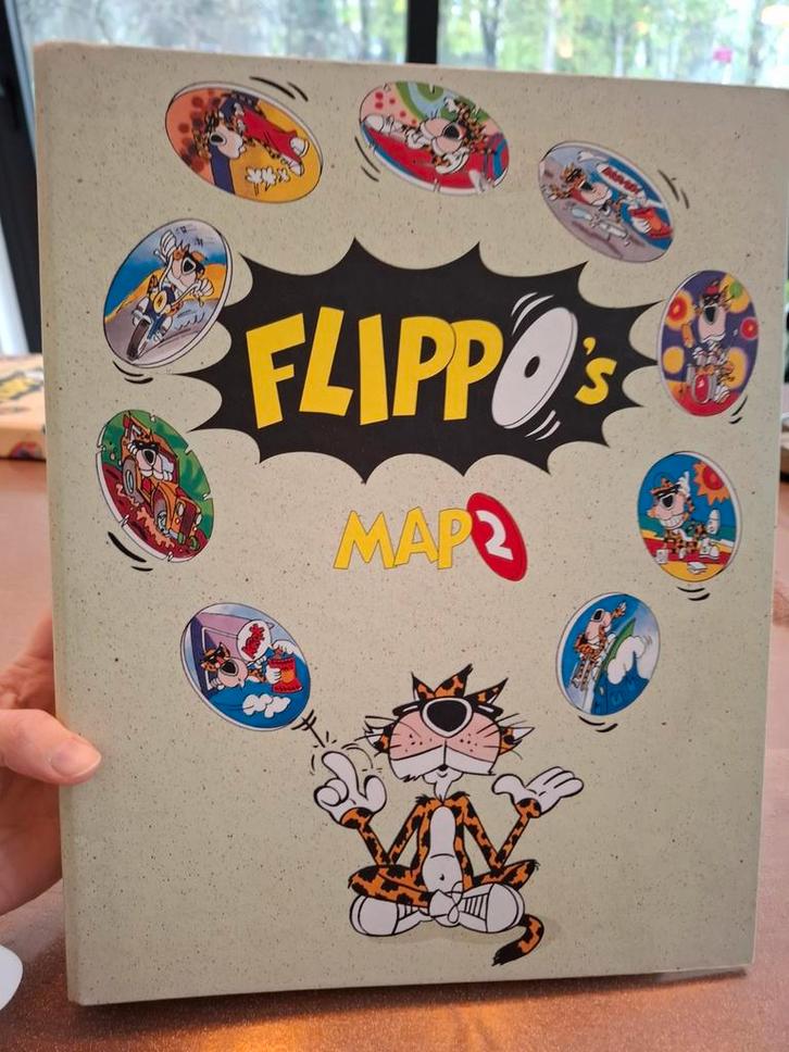 Vintage map flippo's, Verzamelen, Flippo's, Ophalen of Verzenden
