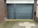Electrische garagedeur met loopdeur, Ophalen, Gebruikt