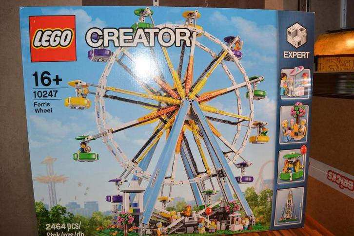 LEGO Bundel – Carousel (10257) + Ferris Wheel (10247), Kinderen en Baby's, Speelgoed | Duplo en Lego, Nieuw, Lego, Complete set