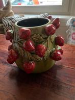Aardbeien vaas Daan Kromhout, Ophalen of Verzenden, Nieuw, Glas, Minder dan 50 cm