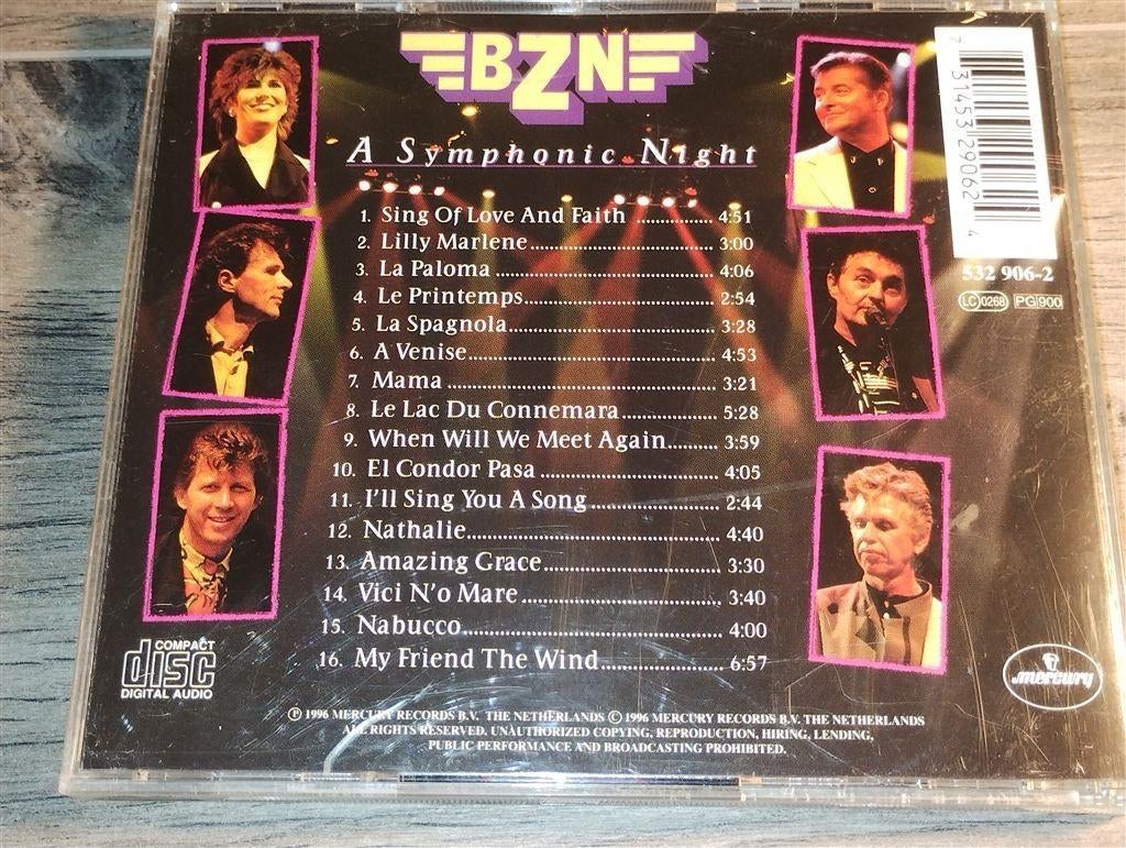 BZN - A Symphonic Night, Cd's en Dvd's, Ophalen of Verzenden, Zo goed als nieuw