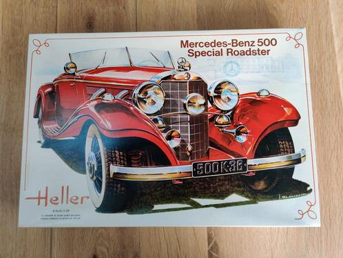 Heller Mercedes-Benz 500 Special Roadster 1:24 No. 710, Hobby en Vrije tijd, Modelbouw | Auto's en Voertuigen, Zo goed als nieuw