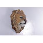 Lion Kings Head – Wall Décor – Leeuw hoogte 66 cm, Verzamelen, Dierenverzamelingen, Nieuw, Ophalen