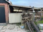 Stalen schuifhek 315cm breed, Tuin en Terras, Tuinhekken en Hekwerk, Ophalen, Gebruikt, IJzer
