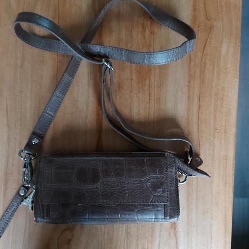 Smart Little Bag by LouLou echt leer, Sieraden, Tassen en Uiterlijk, Tassen | Damestassen, Zo goed als nieuw, Schoudertasje, Bruin