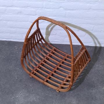 Rotan Lectuurbak - Lectuurmand - Vintage beschikbaar voor biedingen