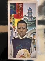 Jan Wijga affiche. Zeldzaam. 40 x 20 cm, Antiek en Kunst, Ophalen of Verzenden