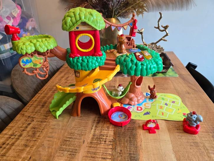 VTech Zoef Zoef Dieren Boomhut, Kinderen en Baby's, Speelgoed | Overig, Zo goed als nieuw, Jongen of Meisje, Ophalen