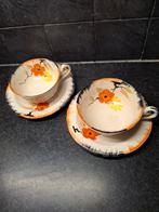 Solian Ware (Soho Pottery) 2x kop & schotel '70 samen voor:, Antiek en Kunst, Antiek | Servies los, Ophalen of Verzenden