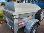 Bijna nieuwe bagagewagen van Erka, met deksel en slot, Auto diversen, Aanhangers en Bagagewagens, Ophalen, Zo goed als nieuw