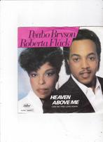 Single Peabo Bryson & Roberta Flack - Heaven above me, Ophalen of Verzenden, Gebruikt, Dance