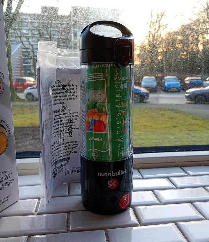 NutriBullet V09387, Ophalen of Verzenden, Nieuw, Blender to go