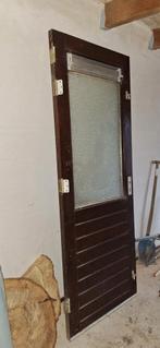 Naar binnen draaiende buitendeur 211,5x79,5 cm, Doe-het-zelf en Verbouw, Deuren en Horren, Gebruikt, Ophalen of Verzenden, 200 tot 215 cm