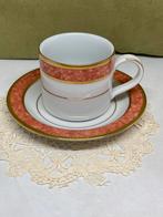 Kop en schotel Laklain (281021), Gebruikt, Ophalen of Verzenden, Overige stijlen, Kop(pen) en/of Schotel(s)