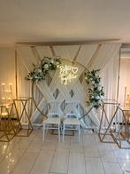 Backdrop voor speciale gelegenheden, Hobby en Vrije tijd, Feestartikelen | Verhuur, Ophalen, Zo goed als nieuw, Geboorte of Huwelijk