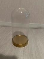 Glazen stolp met gouden voet - IKEA, Ophalen of Verzenden, Zo goed als nieuw