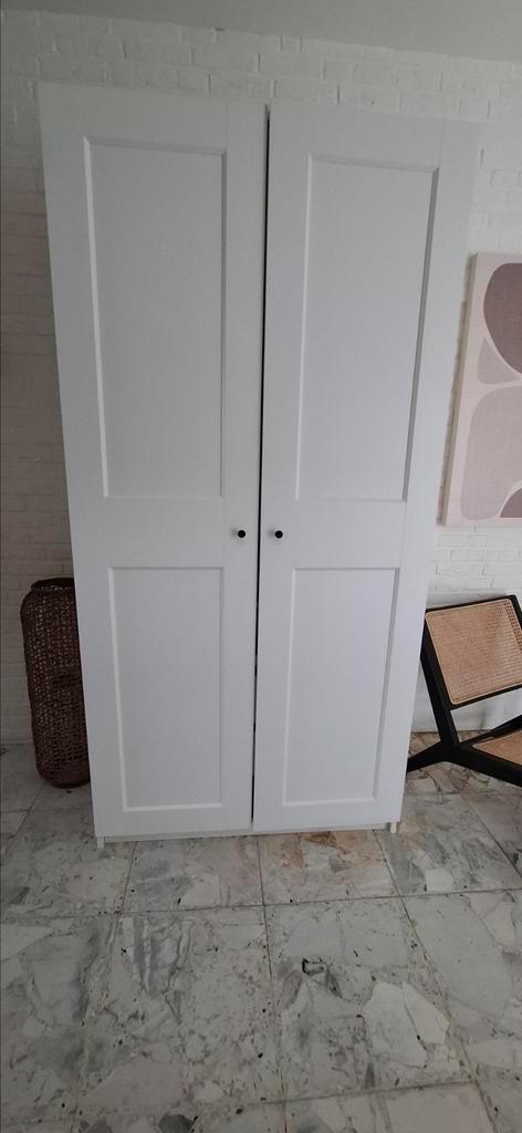 Ikea Pax kast 100x58x201 met deuren, Huis en Inrichting, Kasten | Kledingkasten, Zo goed als nieuw, 200 cm of meer, 50 tot 75 cm