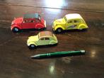 Citroën 2CV Modelauto's - Set van 3, Ophalen of Verzenden, Gebruikt, Auto, Overige merken