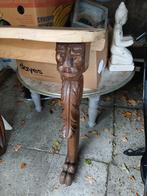 Twee prachtige houten beelden, Antiek en Kunst, Ophalen of Verzenden