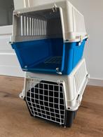 Katten transportbak blauw, Ophalen, Zo goed als nieuw