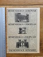 oude Prijslijst fototoestellen Rodenstock Voigtlander 1910, Verzamelen, Ophalen of Verzenden, Voor 1940, Gebruikt, Overige onderwerpen