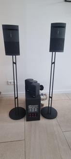Bose Acoustimass 7 met speakers cubes en achterspeakers, Gebruikt, Ophalen of Verzenden, Complete surroundset, Bose