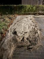 Gratis af te halen - halve parkeerplaats zand, Tuin en Terras, Zand, Ophalen, Zo goed als nieuw, Ophoogzand
