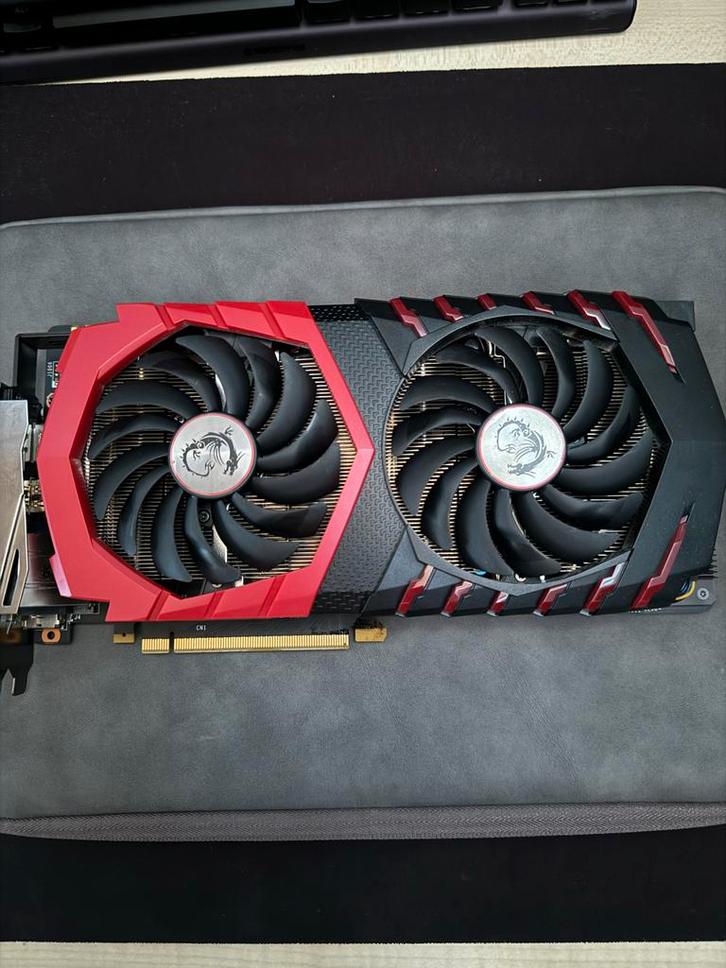 MSI GeForce GTX 1070 Ti - Sterke kaart, Computers en Software, Videokaarten, Zo goed als nieuw, Nvidia, PCI-Express 3.0, GDDR5