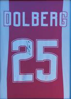 Gesigneerd Dolberg shirt, ingelijst, Shirt, Verzenden, ., Zo goed als nieuw