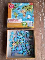 Puzzel 104 stukjes wereld, Ophalen of Verzenden, Meer dan 50 stukjes, Zo goed als nieuw, 6 jaar of ouder