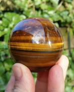 Tijgeroog bol 5,5 cm, Ophalen of Verzenden, Mineraal