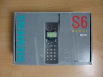 Siemens GSM retro S6 incl. handleiding + doos + accessoires  beschikbaar voor biedingen