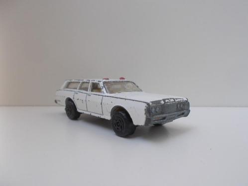 4504 Mercury Commuter Police Car Lesney Matchbox, Hobby en Vrije tijd, Modelauto's | Overige schalen, Gebruikt, Auto, Ophalen of Verzenden