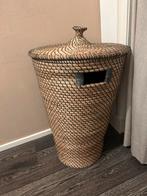 IKEA Mand met Deksel - Opbergen met Stijl!, Ophalen, Mand, Rond, Zo goed als nieuw